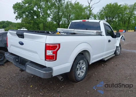 2019 Ford F-150 Xl из США, поврежденный, VIN 1FTMF1C52KKD08601